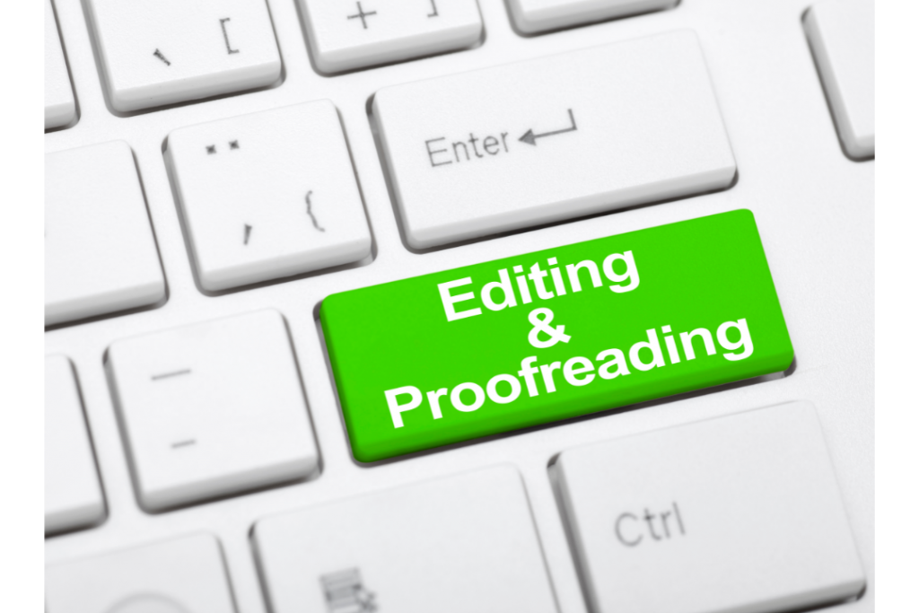 Editing Vs Proofreading